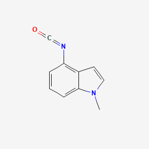 B1288073 4-isocyanato-1-methyl-1H-indole CAS No. 887922-92-1