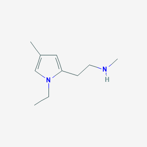 2-(1-Ethyl-4-methyl-1H-pyrrol-2-yl)-N-methylethanamine