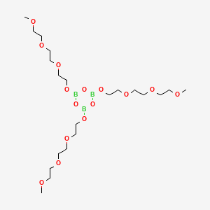 2,4,6-Tris(2-(2-(2-methoxyethoxy)ethoxy)ethoxy)-1,3,5,2,4,6-trioxatriborinane