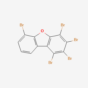 1,2,3,4,6-Pentabromo-dibenzofuran