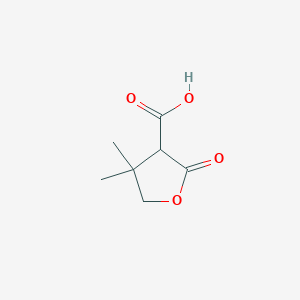 4,4-Dimethyl-2-oxotetrahydrofuran-3-carboxylic acid