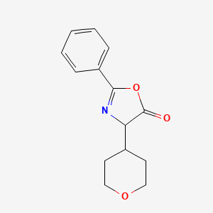 4-(Oxan-4-yl)-2-phenyl-1,3-oxazol-5(4H)-one