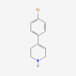 B1288148 4-(4-Bromophenyl)-1,2,3,6-tetrahydropyridine CAS No. 91347-99-8