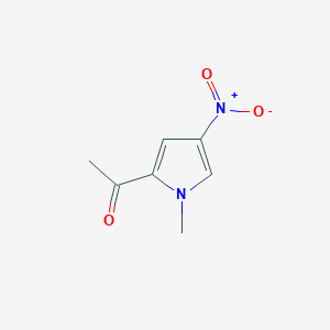 1-(1-Methyl-4-nitro-1H-pyrrol-2-yl)ethan-1-one