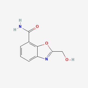 2-(Hydroxymethyl)benzo[d]oxazole-7-carboxamide