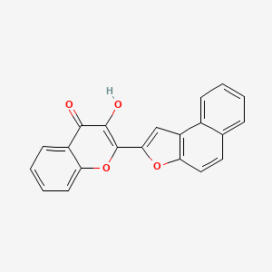 3-hydroxy-2-(naphtho[2,1-b]furan-2-yl)-4H-chromen-4-one