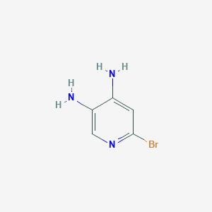 molecular formula C5H6BrN3 B1288185 6-Bromopyridine-3,4-diamine CAS No. 1033203-41-6