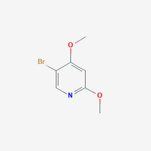 molecular formula C7H8BrNO2 B1288186 5-Bromo-2,4-dimethoxypyridine CAS No. 52606-07-2