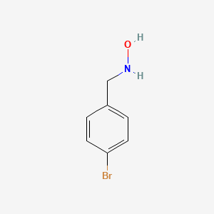molecular formula C7H8BrNO B1288188 N-(4-bromo-benzyl)-hydroxylamine 