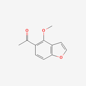 Ethanone, 1-(4-methoxy-5-benzofuranyl)-