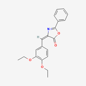 4-(3,4-Diethoxybenzylidene)-2-phenyloxazol-5(4H)-one