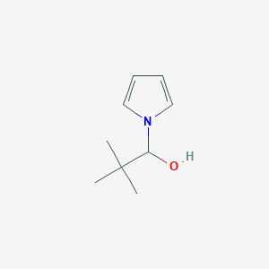 2,2-Dimethyl-1-(1H-pyrrol-1-yl)propan-1-ol