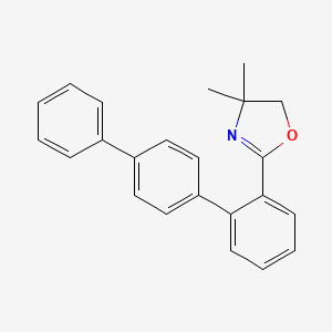 4,4-dimethyl-2-[2-(4-phenylphenyl)phenyl]-5H-1,3-oxazole