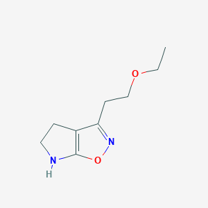 3-(2-Ethoxyethyl)-5,6-dihydro-4H-pyrrolo[3,2-d]isoxazole