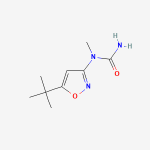 Urea, N-(5-(1,1-dimethylethyl)-3-isoxazolyl)-N-methyl-