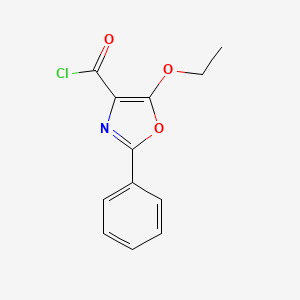 5-Ethoxy-2-phenyloxazole-4-carbonyl chloride