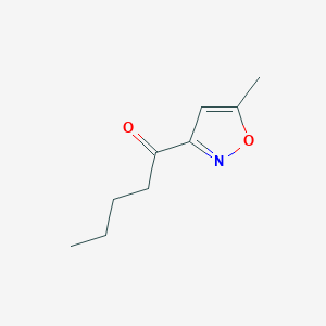 1-(5-Methylisoxazol-3-yl)pentan-1-one