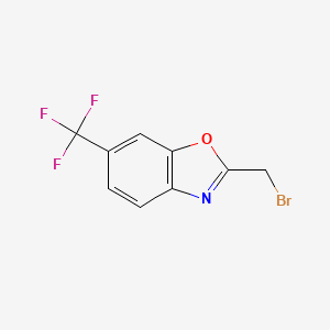 2-(Bromomethyl)-6-(trifluoromethyl)benzo[d]oxazole