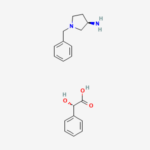 (R)-1-Benzylpyrrolidin-3-amine (S)-2-hydroxy-2-phenylacetate