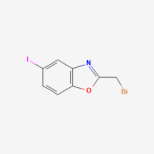 2-(Bromomethyl)-5-iodobenzo[d]oxazole