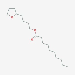 4-(Oxolan-2-yl)butyl decanoate