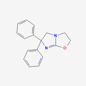 6,6-Diphenyl-2,3,5,6-tetrahydroimidazo[2,1-b][1,3]oxazole