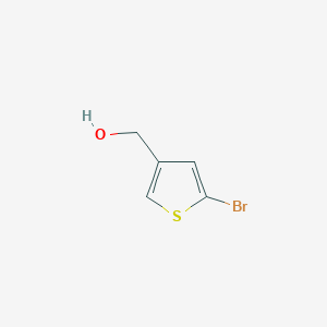 molecular formula C5H5BrOS B1288240 (5-溴噻吩-3-基)甲醇 CAS No. 73919-88-7