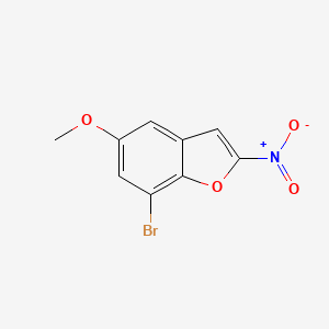 7-Bromo-5-methoxy-2-nitro-1-benzofuran