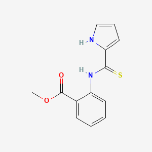 methyl 2-(1H-pyrrole-2-carbothioylamino)benzoate