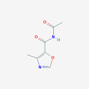 5-Oxazolecarboxamide, N-acetyl-4-methyl-