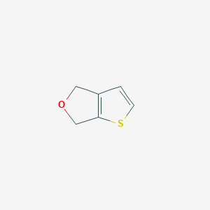 molecular formula C6H6OS B12883109 4,6-Dihydrothieno[2,3-c]furan 