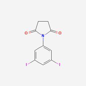 1-(3,5-Diiodophenyl)pyrrolidine-2,5-dione