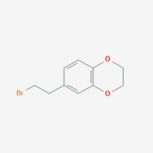 6-(2-Bromoethyl)-2,3-dihydro-1,4-benzodioxine