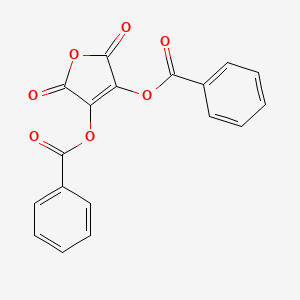 Dihydroxymaleic anhydride dibenzoate