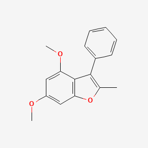 4,6-Dimethoxy-2-methyl-3-phenyl-1-benzofuran