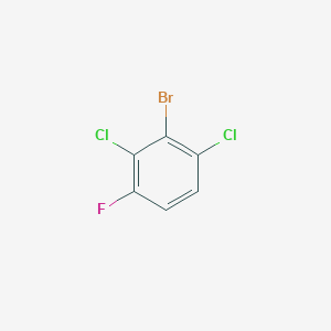 molecular formula C6H2BrCl2F B1288366 2-Bromo-1,3-dichloro-4-fluorobenzene CAS No. 1260882-75-4