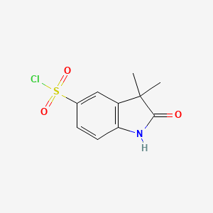 3,3-Dimethyl-2-oxoindoline-5-sulfonyl chloride