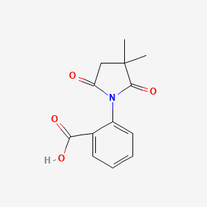 2-(3,3-Dimethyl-2,5-dioxopyrrolidin-1-yl)benzoic acid