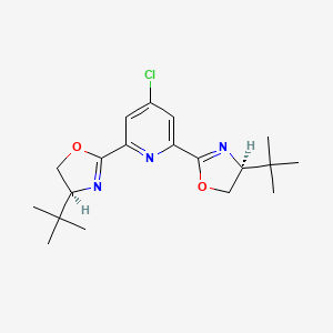 (4S,4'S)-2,2'-(4-Chloropyridine-2,6-diyl)bis(4-(tert-butyl)-4,5-dihydrooxazole)