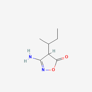 4-Sec-butyl-3-imino-5-isoxazolidinone