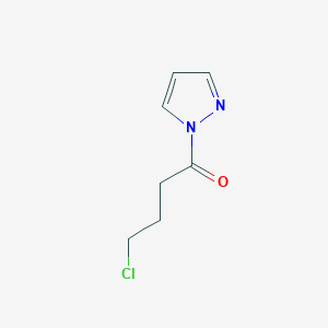 4-Chloro-1-(1H-pyrazol-1-yl)butan-1-one