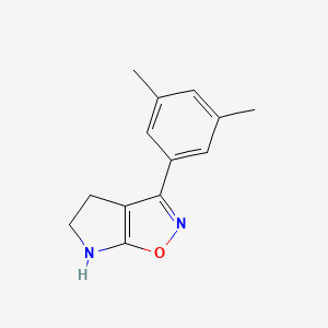 3-(3,5-Dimethylphenyl)-5,6-dihydro-4H-pyrrolo[3,2-d]isoxazole