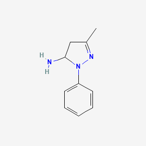 5-Amino-3-methyl-1-phenyl-2-pyrazolin