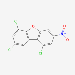 1,6,8-Trichloro-3-nitrodibenzo[b,d]furan