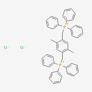 molecular formula C46H42Cl2P2 B12883979 ((2,5-Dimethyl-1,4-phenylene)bis(methylene))bis(triphenylphosphonium) chloride 