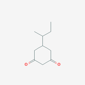 molecular formula C10H16O2 B1288444 5-(Butan-2-yl)cyclohexane-1,3-dione CAS No. 57641-91-5