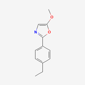 2-(4-Ethylphenyl)-5-methoxyoxazole