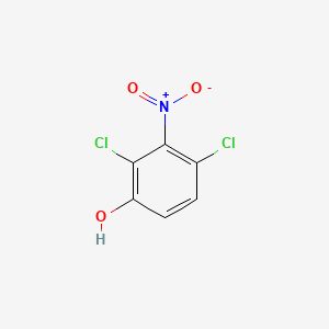 molecular formula C6H3Cl2NO3 B1288456 2,4-二氯-3-硝基苯酚 CAS No. 38902-87-3
