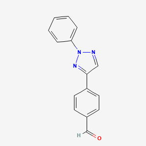 4-(2-Phenyl-2H-1,2,3-triazol-4-yl)benzaldehyde