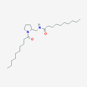 N-((1-Decanoylpyrrolidin-2-yl)methyl)decanamide